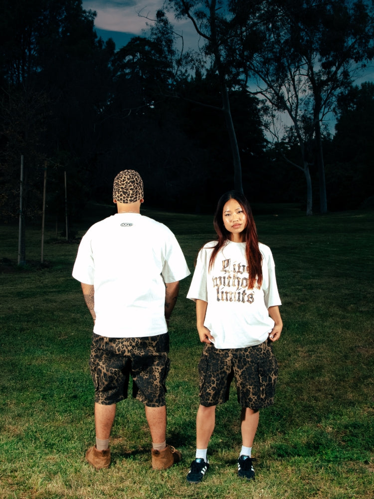 Kny Chaos Leopard Shorts