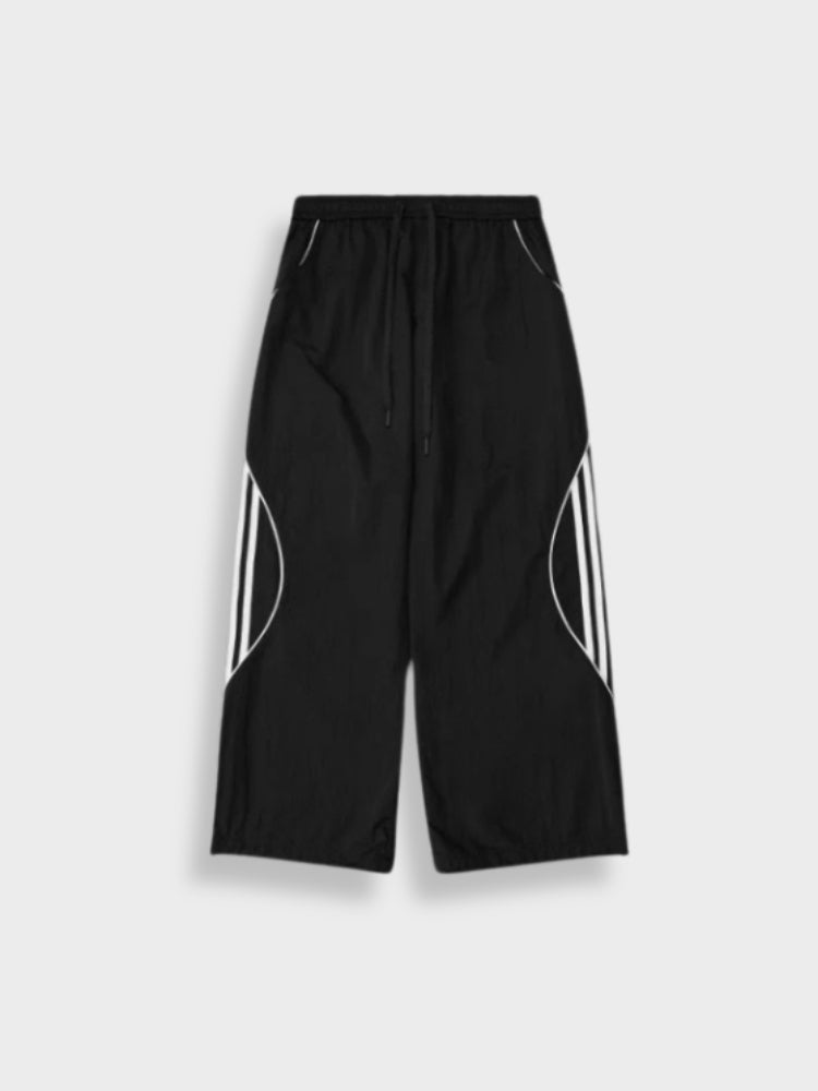 Striped Wide Joggers