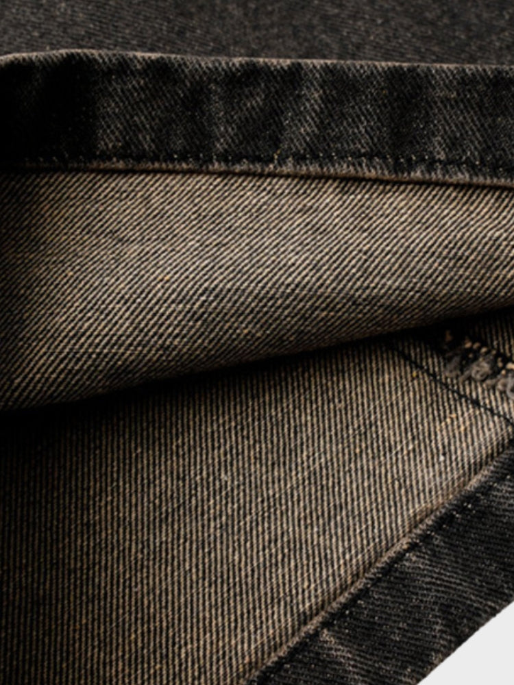 Kny Distressed Gradient Jorts