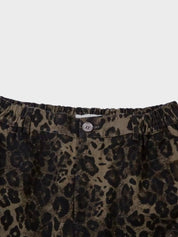 Kny Chaos Leopard Shorts