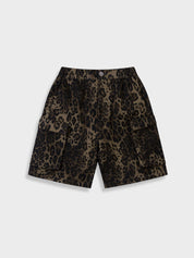 Kny Chaos Leopard Shorts