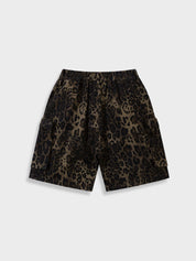 Kny Chaos Leopard Shorts