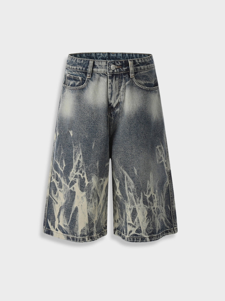 Kny Distressed Denim Jorts