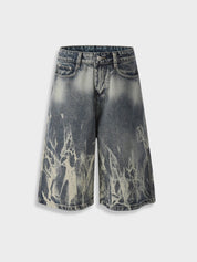 Kny Distressed Denim Jorts