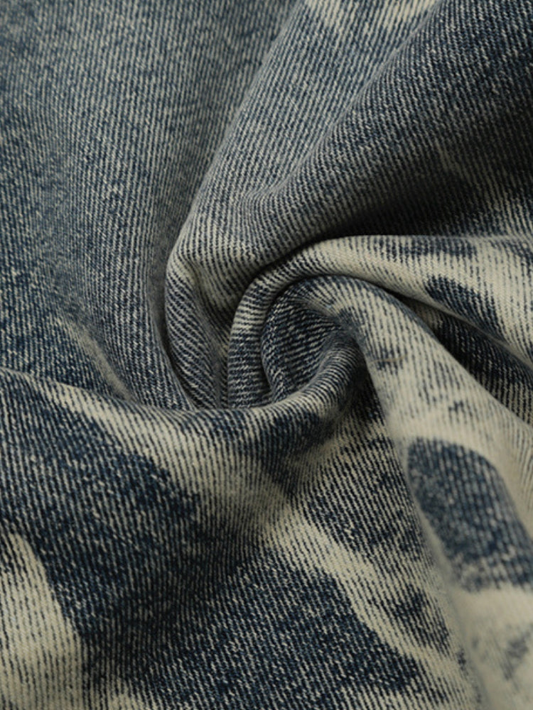 Kny Distressed Denim Jorts