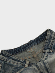 Kny Distressed Denim Jorts