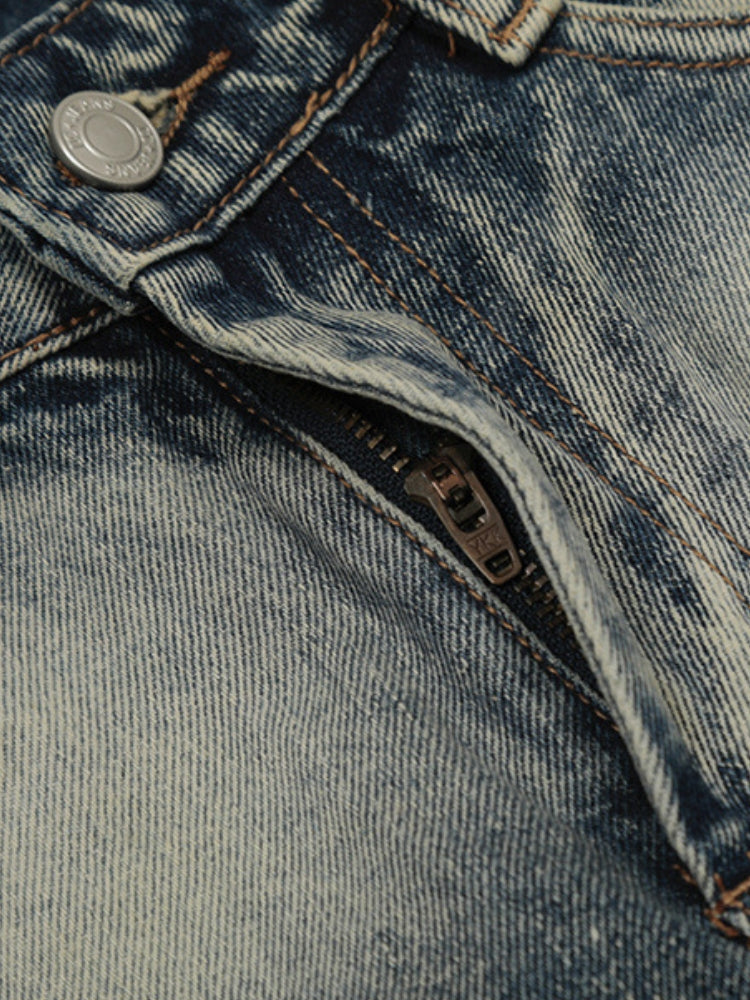 Kny Distressed Denim Jorts