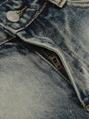 Kny Distressed Denim Jorts