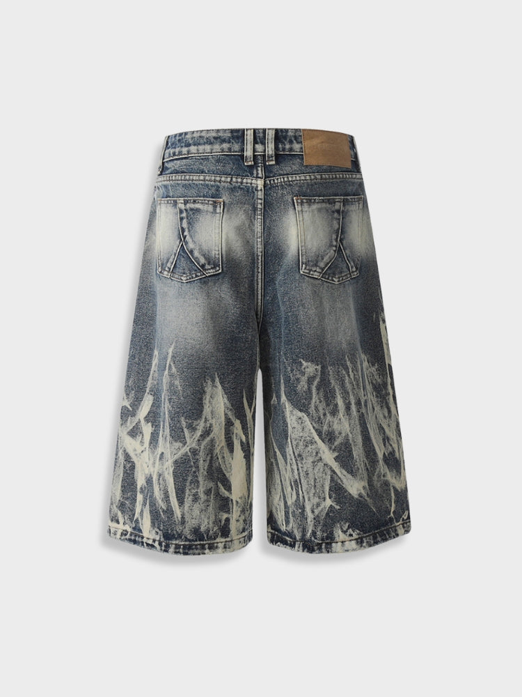Kny Distressed Denim Jorts