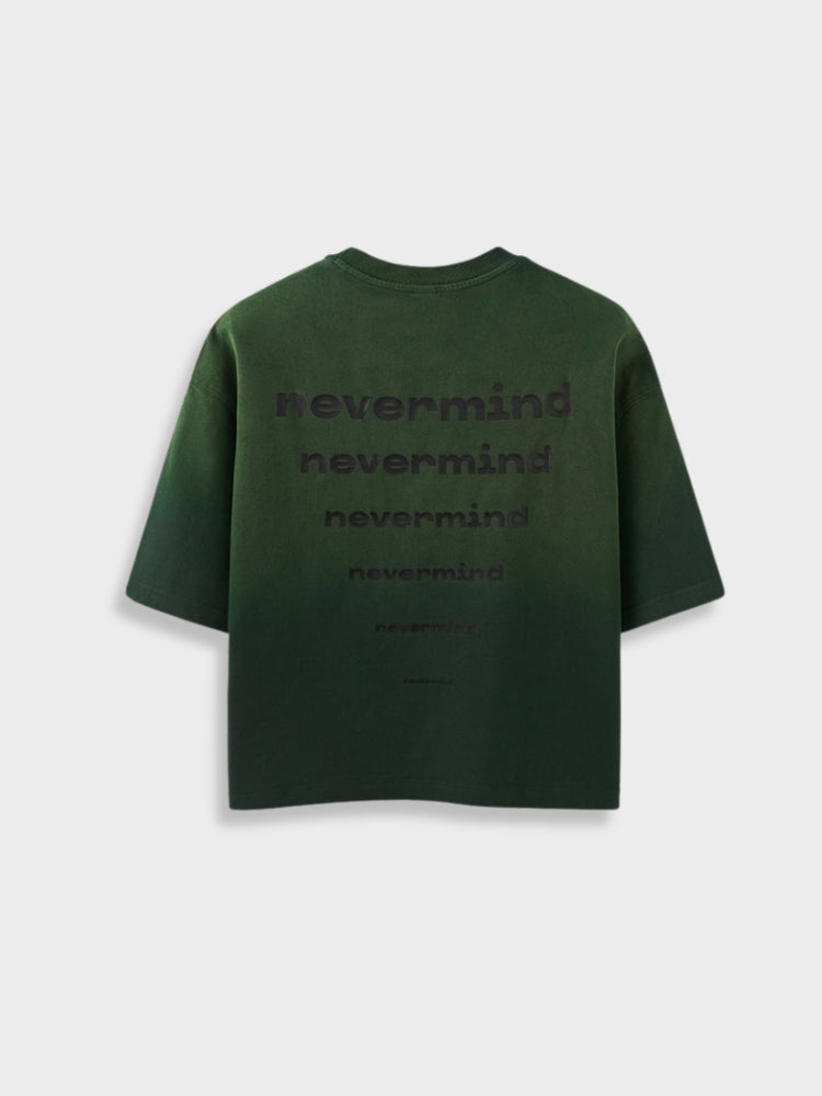 Washed Kny Nevermind Boxy Fit Tee