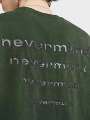 Washed Kny Nevermind Boxy Fit Tee