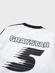Kny Graystar Vintage Football Sweater