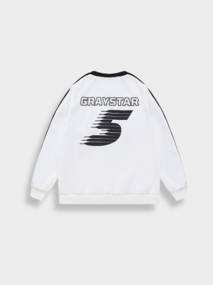 Kny Graystar Vintage Football Sweater
