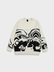 Y2K Kny Loose Sweater